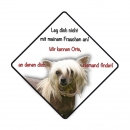 Aufkleber Chinese Crested01